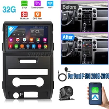 Android For Ford F150 2009-2014 Radio Dash Kit Car Stereo Apple Carplay GPS Wifi