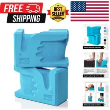 Yoga Blocks 2-Pack Left + Right — Ergonomic, Hand-Shaped EVA Blocks for Wrist...