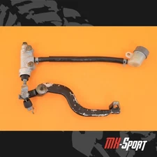 98-99 1999 CR125R CR125 OEM Rear Brake Master Cylinder Pivot Pedal Arm Assembly
