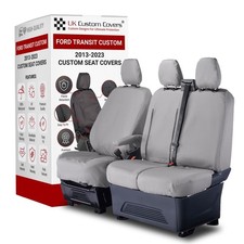 Ford Transit Tourneo Front Seat Covers Tailored Waterproof (2013-2023) Grey 102