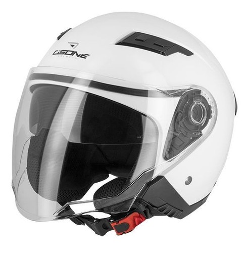 Osone - Casco Demi-Jet S760 Bianco Doppia Visiera - Imagen 2 de 2