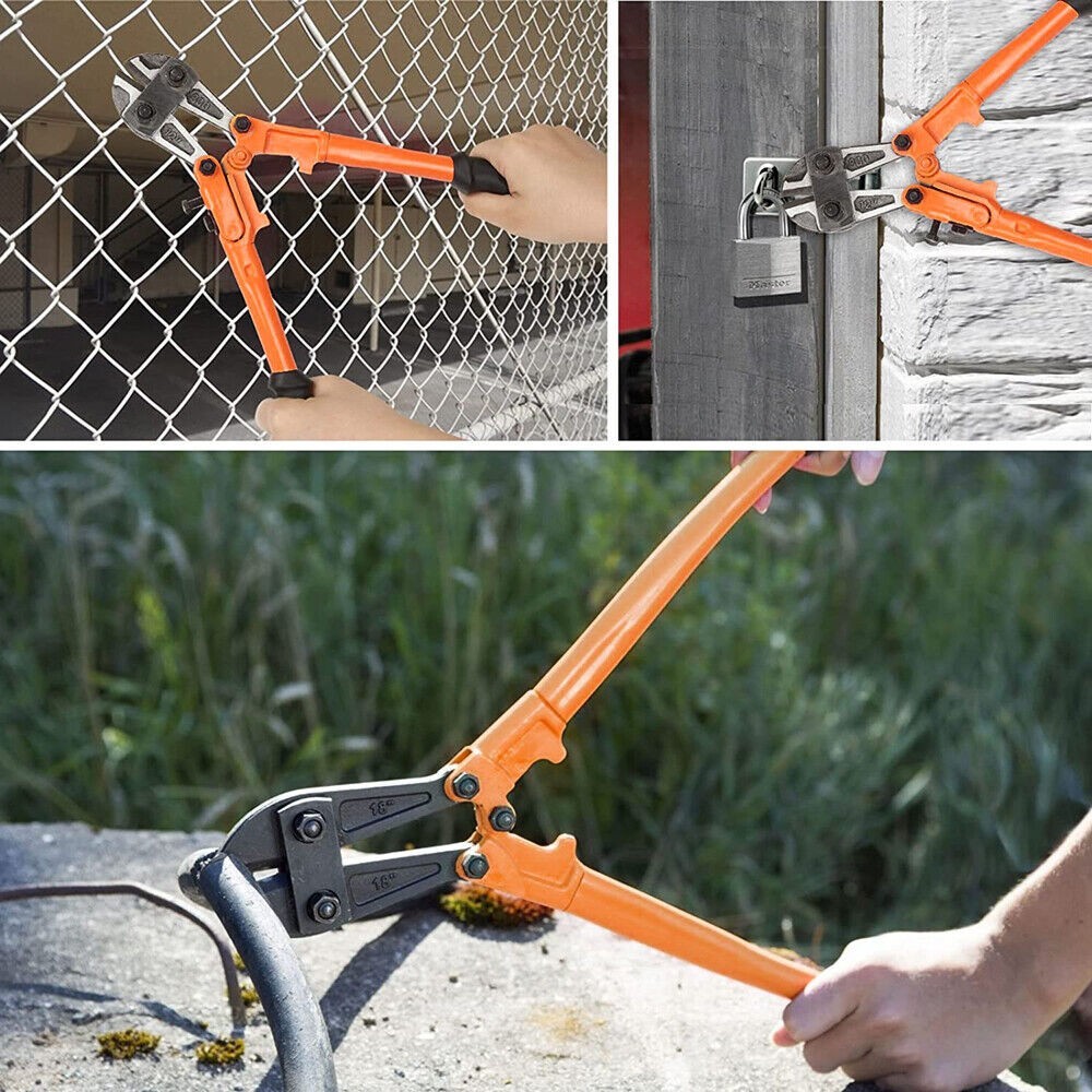Lock Wire Cutter 14/18/24 inch Industrial Heavy Duty Bolt Chain Lock Wire Cutter Cutting ...