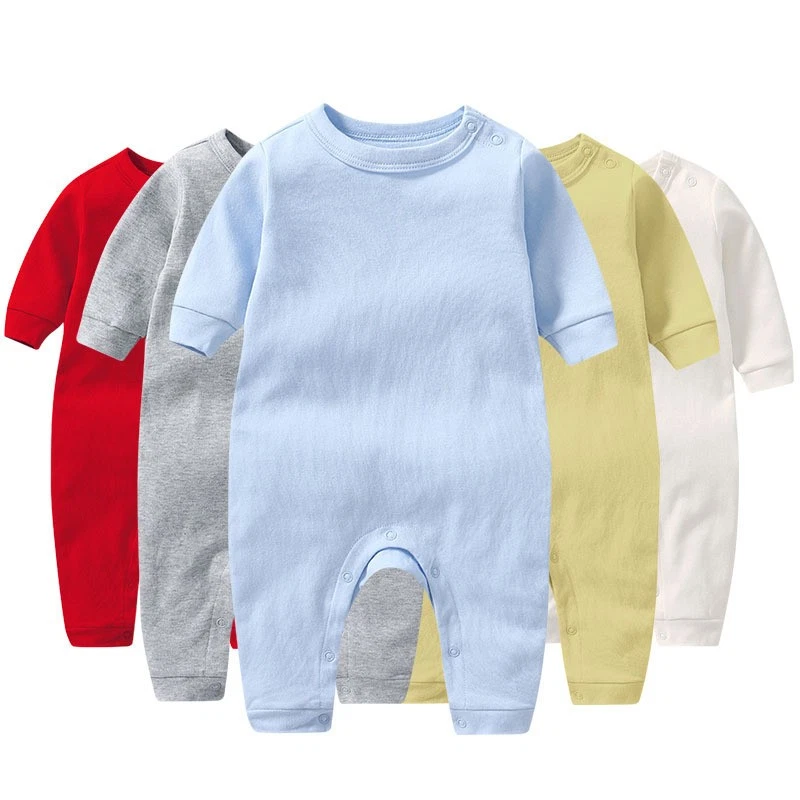 Baby Jumpsuit long sleeved newborn clothes pajamas outdoor comfortable