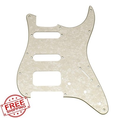 Musiclily ST Guitar Pickguard Squier HSS Pearl
