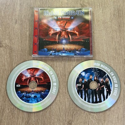Iron Maiden - En Vivo ! 2 x CD Album 2012 Live in Chile 