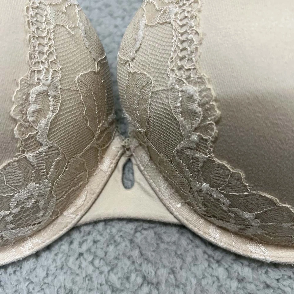 Victoria Secret Bra 32DDD T-Shirt Bra Body By Victoria Padded Perfect Coverage - Image 2 of 4