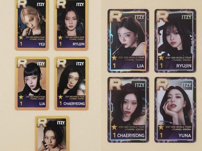ITZY OFFICIAL SUPER STAR SUPERSTAR 3RD WORLD TOUR TUNNEL VISION