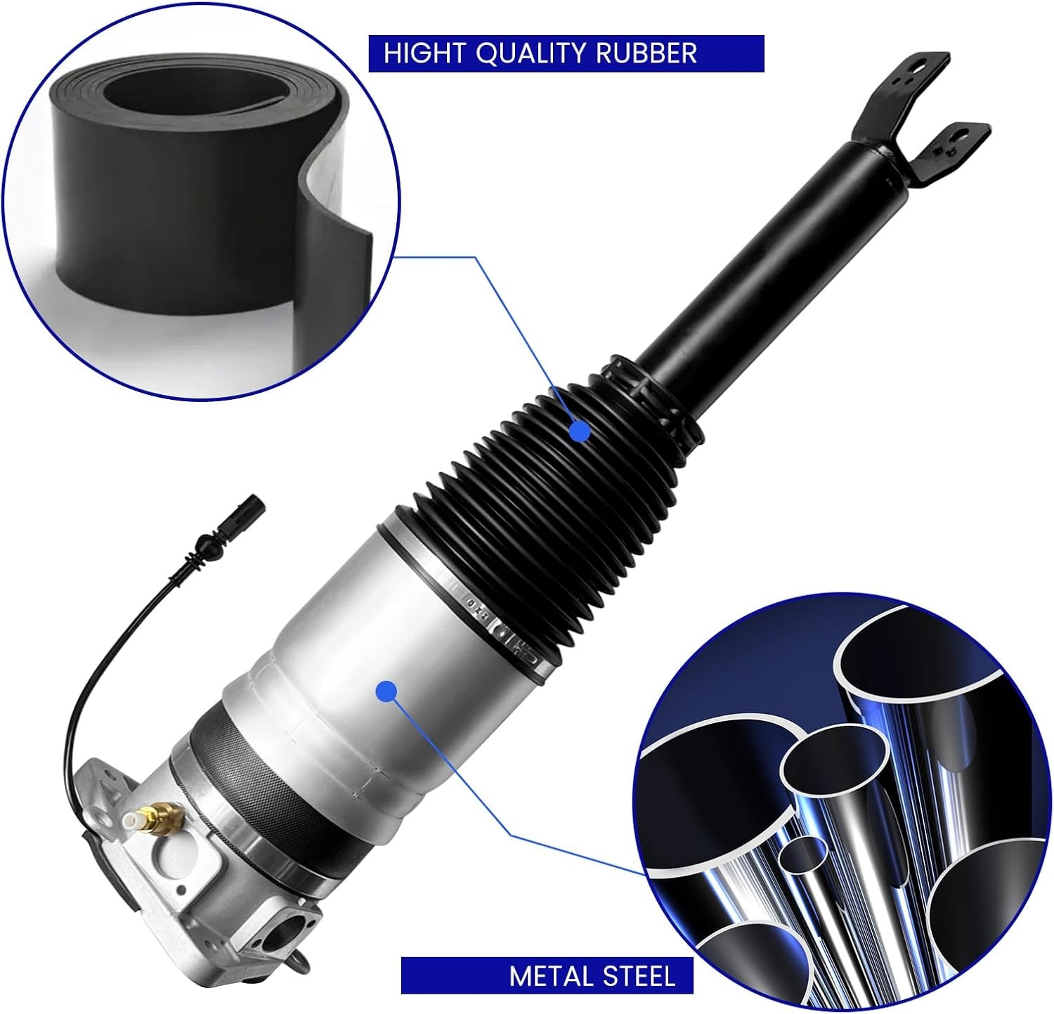 Bentley Continental Flying Spur 2006-2012 REAR+LEFT, RIGHT Air suspension strut