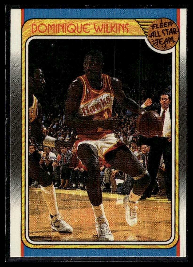 1988-89 Fleer #125 Dominique Wilkins