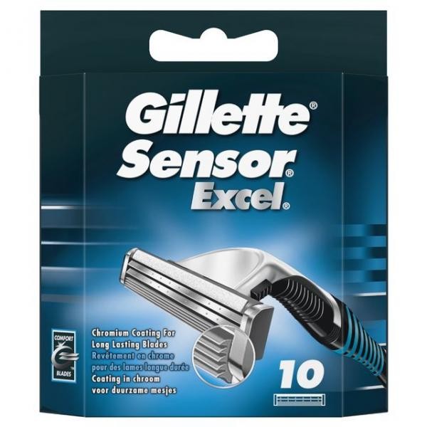 Gillette Uomo Argento Lametta, Sensorexcel (1X) - Immagine 3