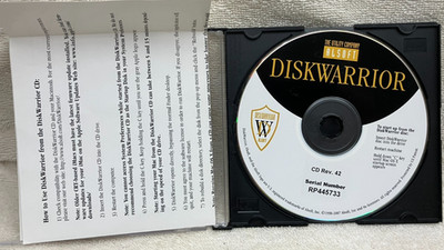 DiskWarrior Alsoft Mac OS X Disk Repair Utility DVD - USA Seller | eBay