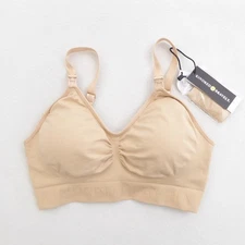 Kindred Bravely Sublime Maternity Nursing Bra Beige Size Medium NEW