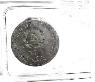 DDR Sondermünze 10 Mark 700 Jahre Münzprägung Berlin 1983 stempelglanz