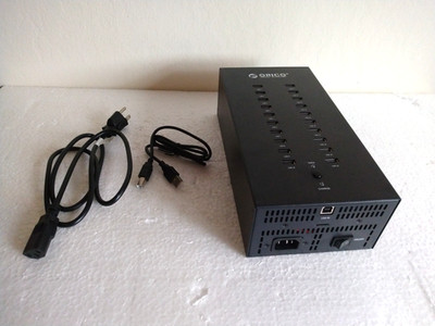 ORICO 20 Ports Industrial 300W Powered Data Hub USB 2.0 Splitter Full Metal
