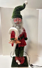 Creegan Hamberger ? Christmas Store Display Vintage Automaton Animated Elf Santa