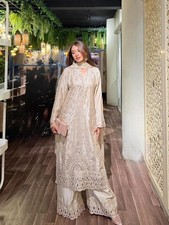 WEDDING PUNJABI STITCHED SHARARA PALAZZO SALWAR SUIT PLAZZO KURTI SHALWAR KAMEEZ