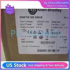 NEW Allen Bradley 2097-V33PR3 Kinetix 300 Servo Drive 240V 1Ph/3Ph US Free Tax