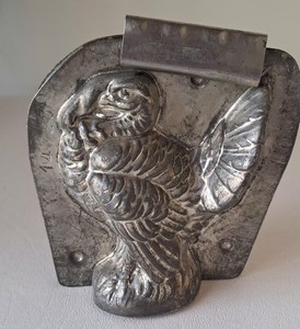 Antique Turkey Chocolate Mold Eppelsheimer Trade Mark 4 3/8"