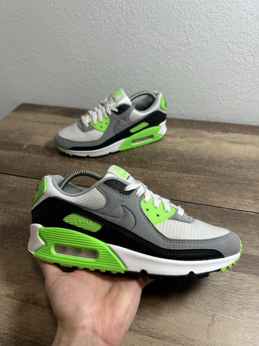 air max 90 lime green and black