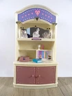Vintage Geoffrey Inc. Doll Furniture Display Case Phone Rings Barbie Size (18803)