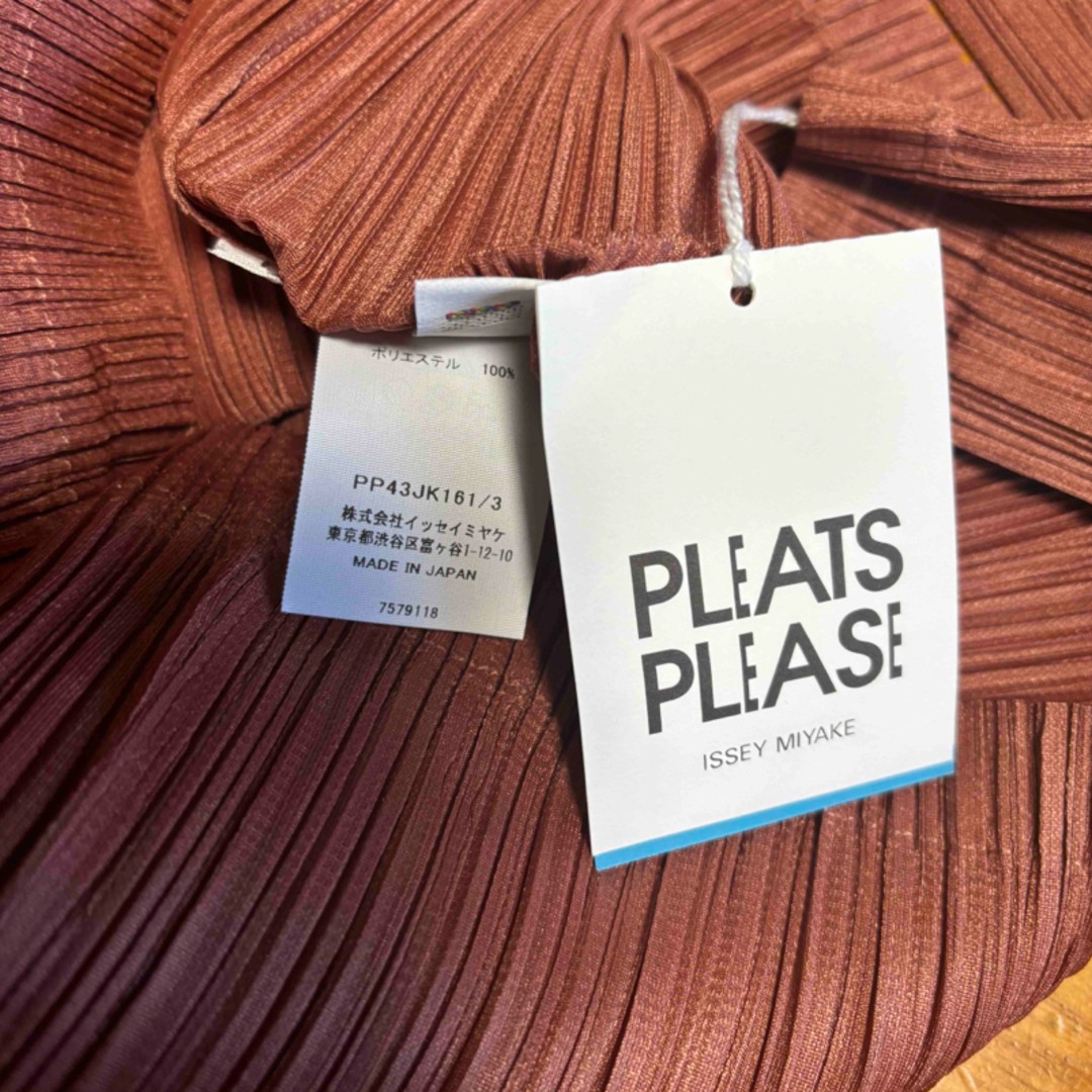PLEATS PLEASE ISSEY MIYAKE - PLEATS PLEASE MONTHLY 12月COPPER BROWNサ3 USED PLEATS PLEASE MONTHLY DECEMBER COPPER BROWN SA3
