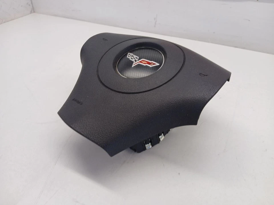 06-09 CORVETTE C6 VOLANTE AIRBAG MONTAJE NEGRO Foto 2 de 4