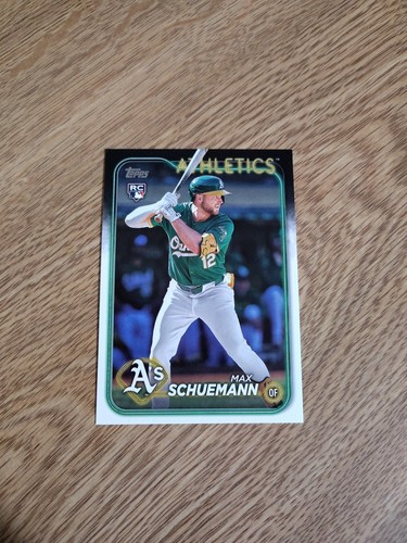 2024 Topps Update Series - MAX SCHUEMANN- #US220 (RC)- Oakland Athletics - MINT