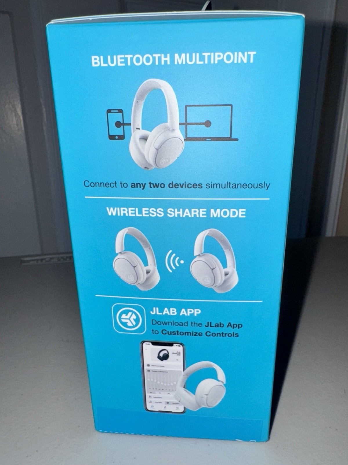 JBUDS LUX ANC WIRELESS Headphones/Cloud Sealed NEW in Box