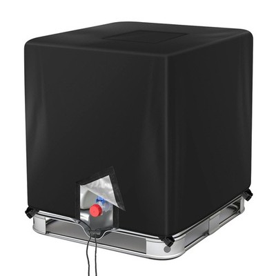 Barlic IBC Tote Cover 275 Gallon for Outdoor 1000L Garden Sunshade Water Proof P