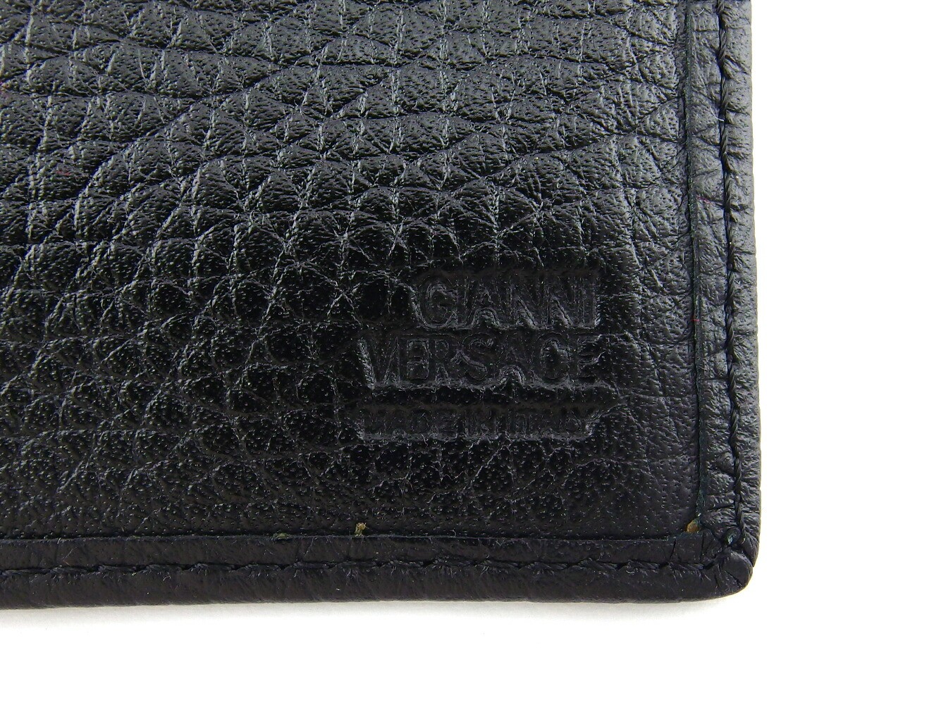 Gianni Versace Purse Black gold Women Authentic secondhand image 9
