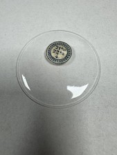 Vintage Unmarked Round Glass Pocket Watch Crystal 48.00mm 21 4/16 22 4/8 4 Clear