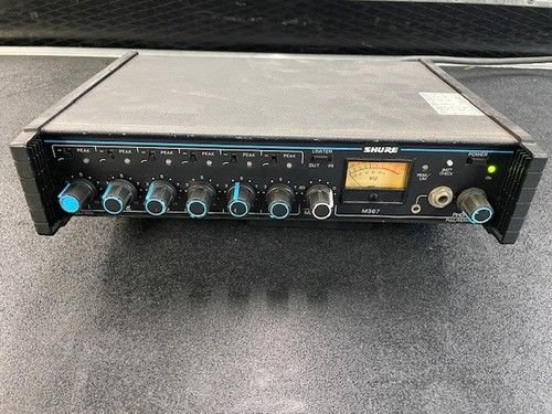 Shure M367 6-Channel Portable Analog Microphone Mixer