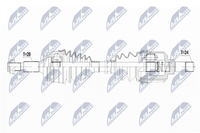NTY Antriebswelle NPW-PE-021 FüR Peugeot