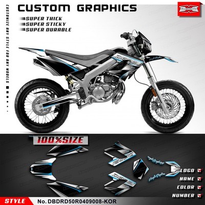 Racing Sticker Motorcycle Graphics for DERBI DRD 50 Racing 04 05 06 07 08 09