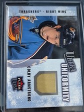 2008-09 Fleer Ultra Uniformity Memorabilia Colby Armstrong Atlanta Thrashers