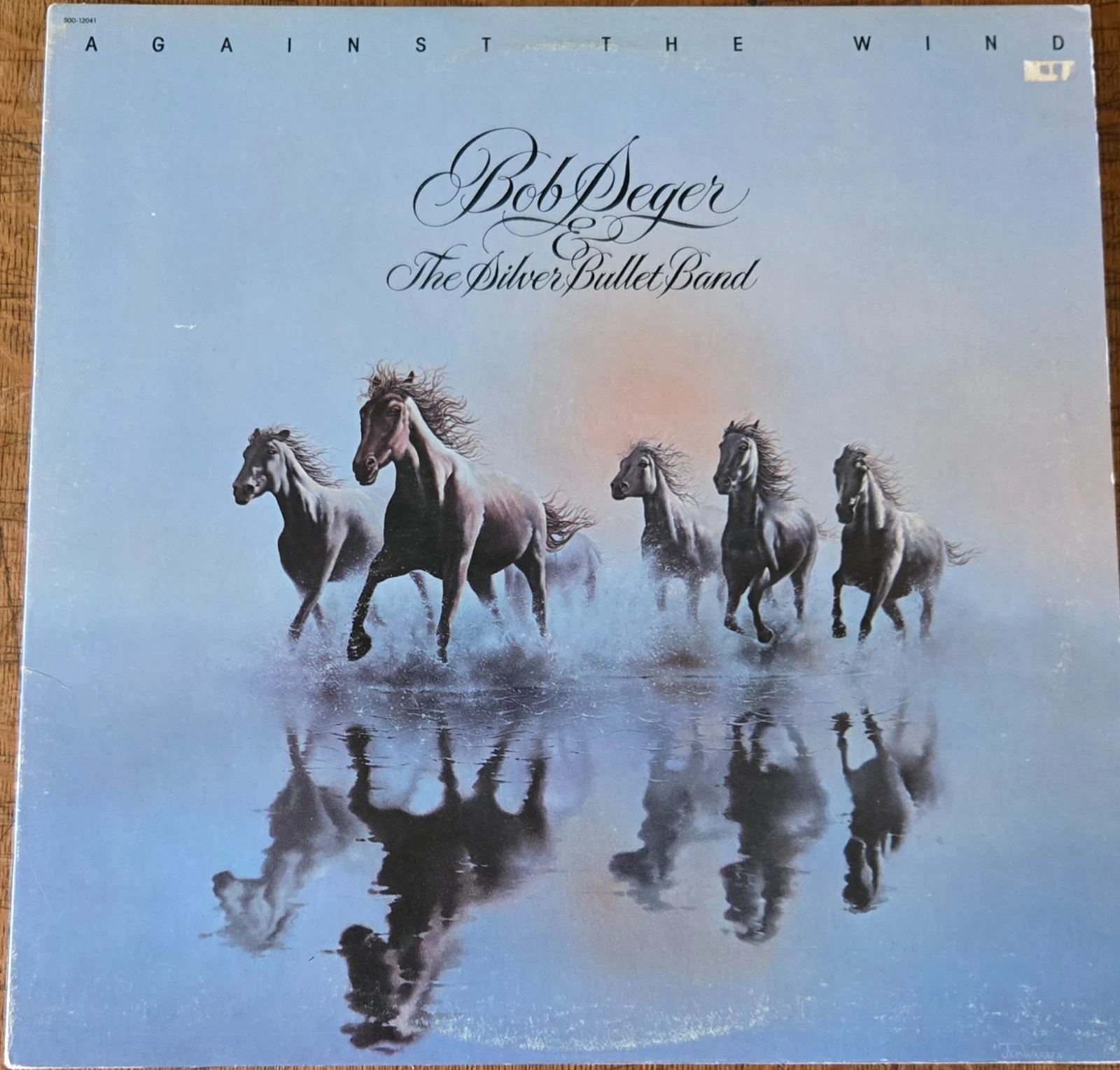 Bob Seger & The Silver Bullet Band "Against the Wind" Vinyl LP 12" 1980 Capitol