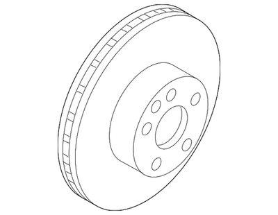Genuine Nissan Disc Brake Rotor Rear 43206-ZX00B | eBay