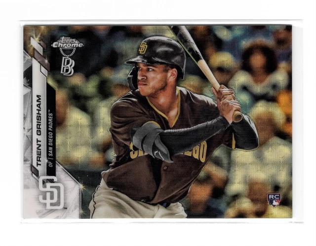 Trent Grisham RC #1/1 2020 Topps Chrome Ben Baller #1/1 SuperFractor NY Yankees