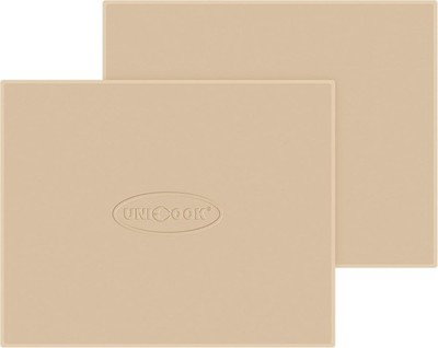 2 PCS Pizza Stones Set,15 x 12 Inch Rectangular Pizza Stone for Oven and Grill,L
