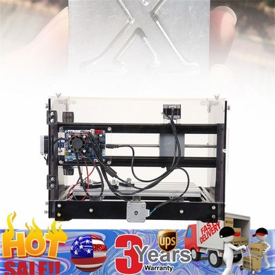 3axis CNC Router Machine 3018-SE V2 Engraver with Transparent Enclosure&Spindle
