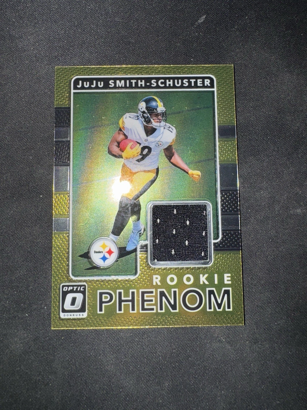 JuJu Smith-Schuster Panini Donruss Optic Rookie Phenom Jersey #16 Base