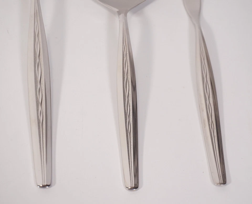 3-Piece Set WMF Serving Cutlery Decor Capri Serving Spoon Serving Fork Cromargan - Image 2 of 4
