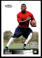 Tauren Poole 2012 SAGE HIT #139 Tennessee Volunteers Football Card