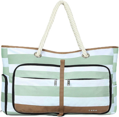 Strandtasche Damen Groß Badetasche Wasserdicht Mit Reißverschluss, Vielseitiger 