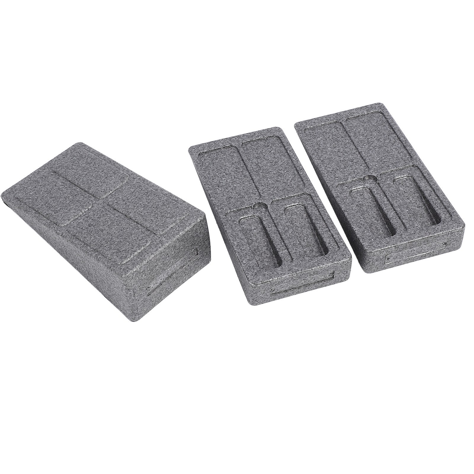 ༝3 Pieces Calf Stretcher Slant Board Adjust Height Wedge Leg Stretching Calf