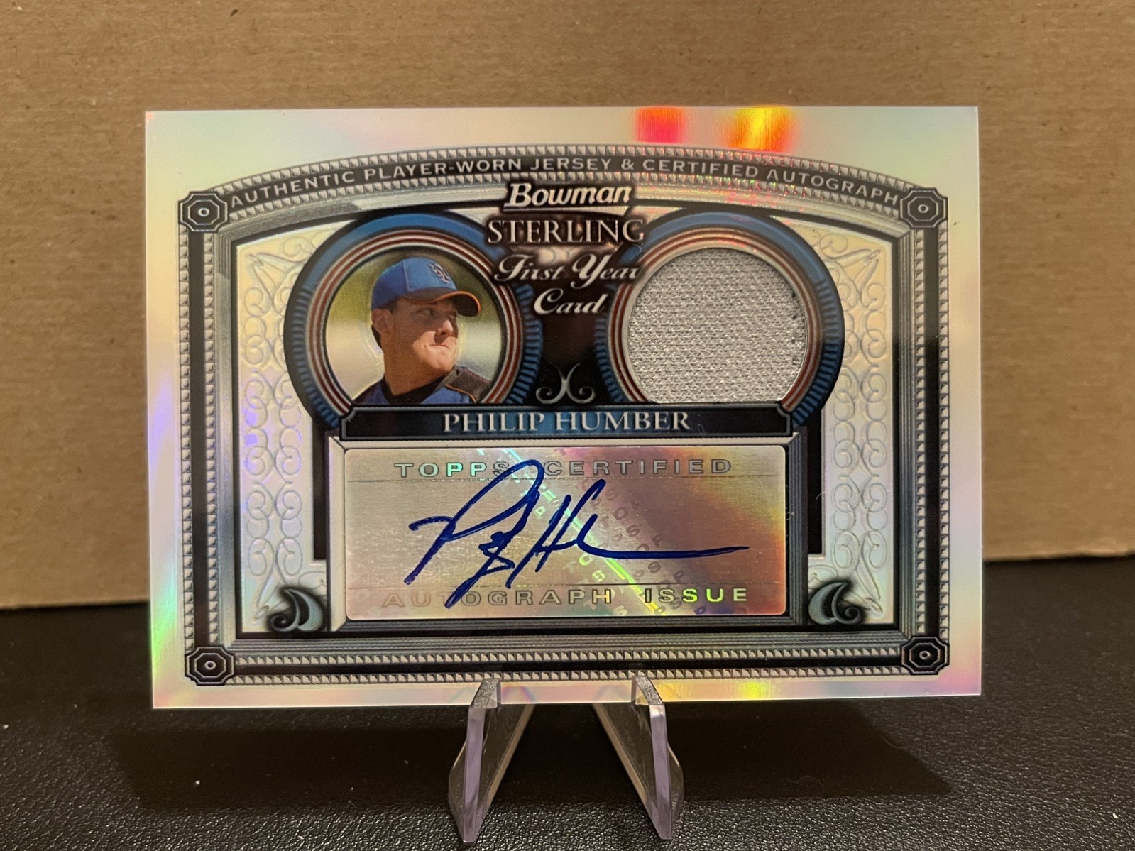 2005 Bowman Sterling Auto Relic Philip Humber #BS-PH Rookie Auto RC