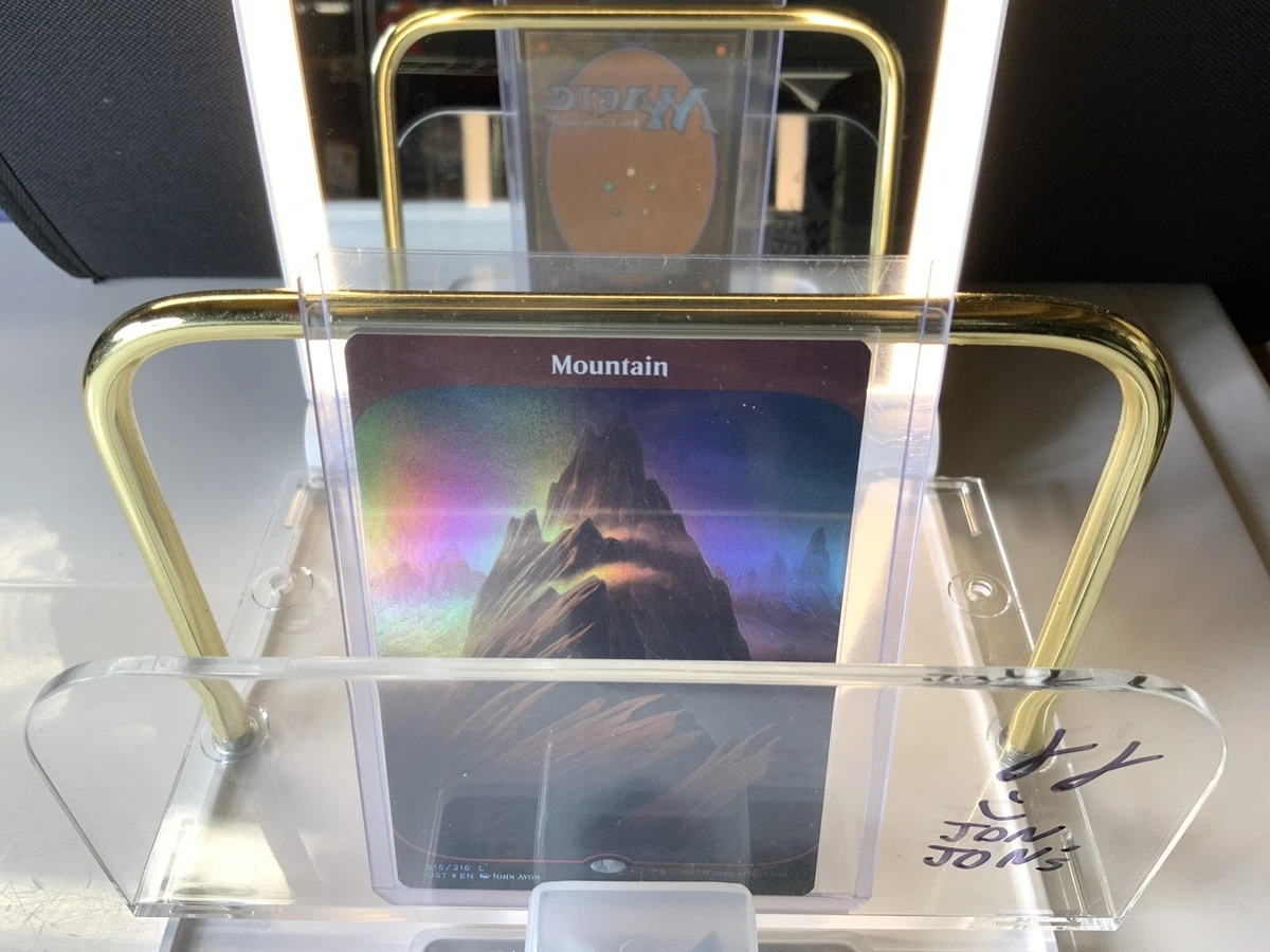 Land Foil Magic: The Gathering Trading Card Games Individual