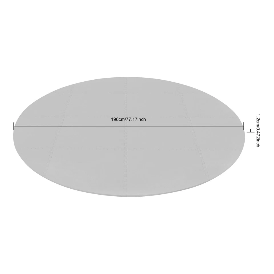 Base de almohadilla para bañera de hidromasaje, alfombrilla de protección de piso para piscinas al aire libre, acolchado de EVA Foto 2 de 4