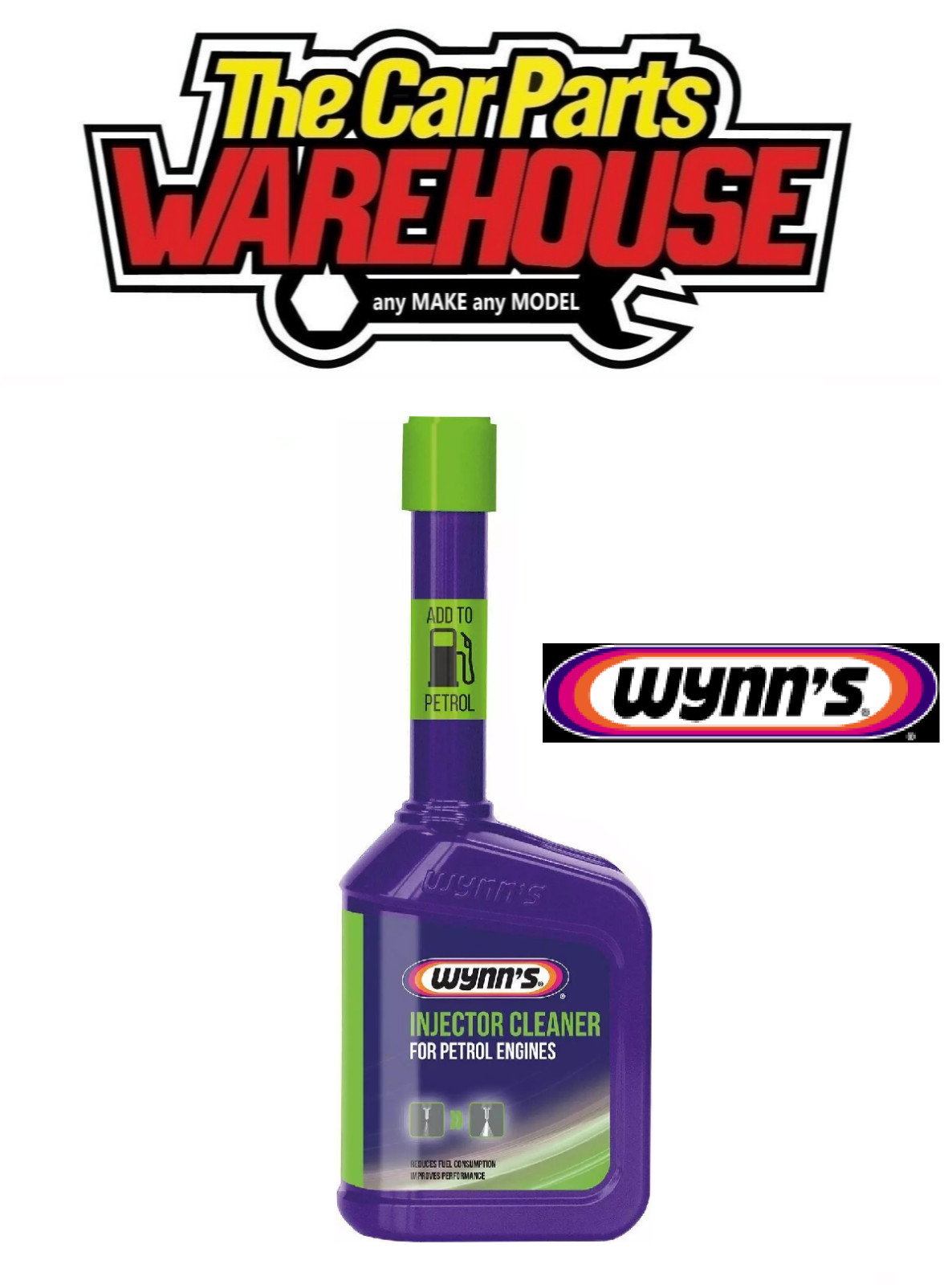 Wynn's Petrol Injector System Cleaner Additive Improves Performance 325ml