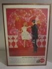 Harvey’s Wallhangers Coca -Cola 1962 Valentine Sign Vintage 10”x7” USA